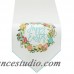 The Holiday Aisle Easter Wreath Embellished Table Runner THLY3511
